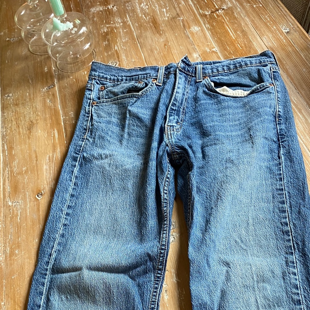 Levi's Relaxed Fit Blue Jeans